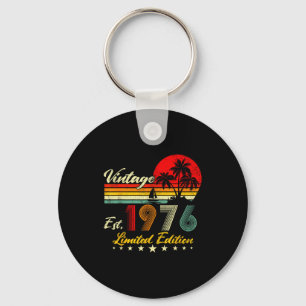 Vintage 1976 Limited Edition 50e Verjaardag 50 Jaa Sleutelhanger