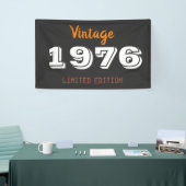 Vintage 1976 Limited Edition Cadeau Banner – Retro (Beurs)