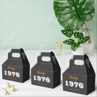 Vintage 1976 Limited Edition Favoriete Boxes - 50e Bedankdoosjes