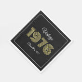 Vintage 1976 Retro Birthday 50th Birthday Servet (Hoek)