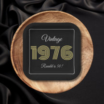 Vintage 1976 Retro Verjaardag 50e Verjaardag