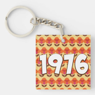 Vintage 1976 sleutelhanger