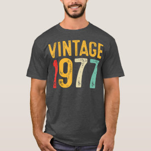 Vintage 1977 45e Man ter nageslachting van de gebo T-shirt