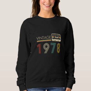 Vintage 1978 Cassette Trui