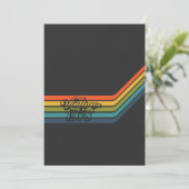 Vintage 1978 Style Birthday Invitation Kaart (Staand voorkant)