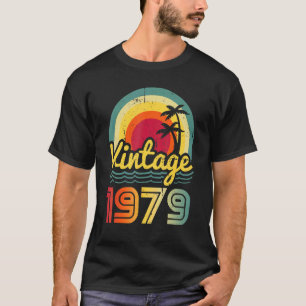 Vintage 1979 43 Jaar Oude Mannen en Vrouwen 43e Ge T-shirt