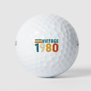 VINTAGE 1980 GOLFBALLEN
