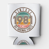 Vintage 1981 blikjeskoeler (Voorkant)