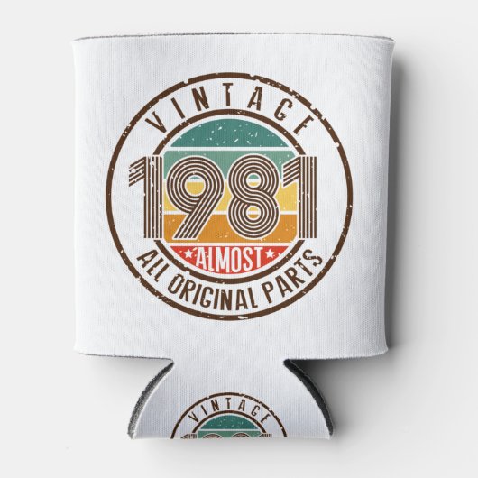 Vintage 1981 blikjeskoeler (Voorkant)