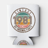 Vintage 1981 blikjeskoeler (Achterkant)