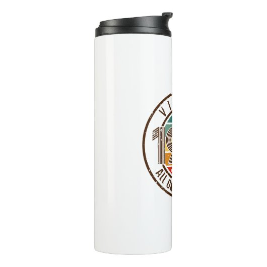 Vintage 1981 thermosbeker (Gedraaid links)