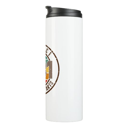 Vintage 1981 thermosbeker (Geroteerd rechts)