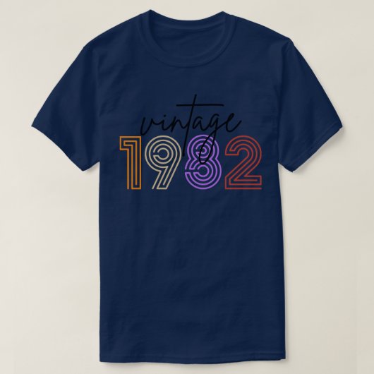 Vintage 1982 14 t-shirt (Design voorkant)