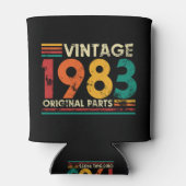 Vintage 1983 blikjeskoeler (Achterkant)