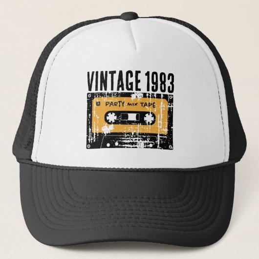 Vintage 1983 Cassettebandje Trucker Pet (Voorkant)