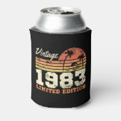 Vintage 1983 Limited Edition 41st Verjaardag Blikjeskoeler (Blikje Achterkant)