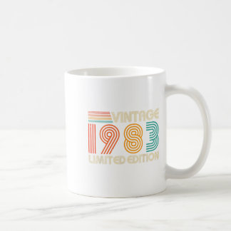 Vintage 1983 Limited Edition Clic 1983 Men Women V Koffiemok