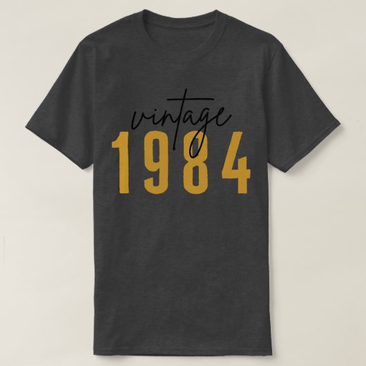 Vintage 1984 25 t-shirt (Design voorkant)