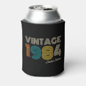 Vintage 1984 40e geboortedag blikjeskoeler (Blikje Achterkant)