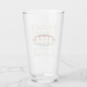 Vintage 1984 40e geboortedag glas (Achterkant)