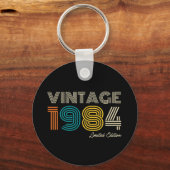 Vintage 1984 40e geboortedag sleutelhanger (Voorkant)