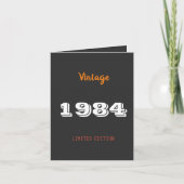 Vintage 1984 Limited Edition 42e verjaardag (Voorkant)