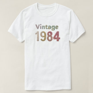 Vintage 1984 Mannen T-shirt