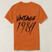 Vintage 1984 t-shirt (Design voorkant)