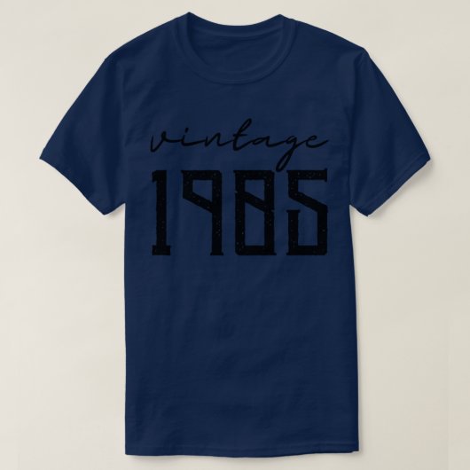 Vintage 1985 20 t-shirt (Design voorkant)