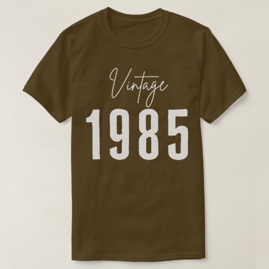 Vintage 1985 3 t-shirt (Design voorkant)
