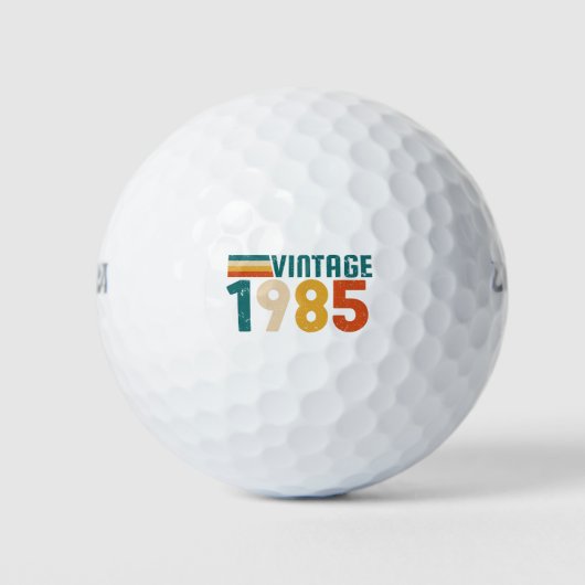 VINTAGE 1985 GOLFBALLEN (Voorkant)