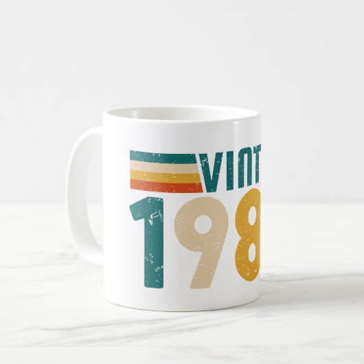 VINTAGE 1985 KOFFIEMOK (Voorkant links)