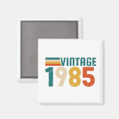 VINTAGE 1985 MAGNEET (Voorkant / Achterkant)
