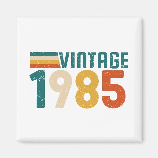 VINTAGE 1985 MAGNEET (Voorkant)