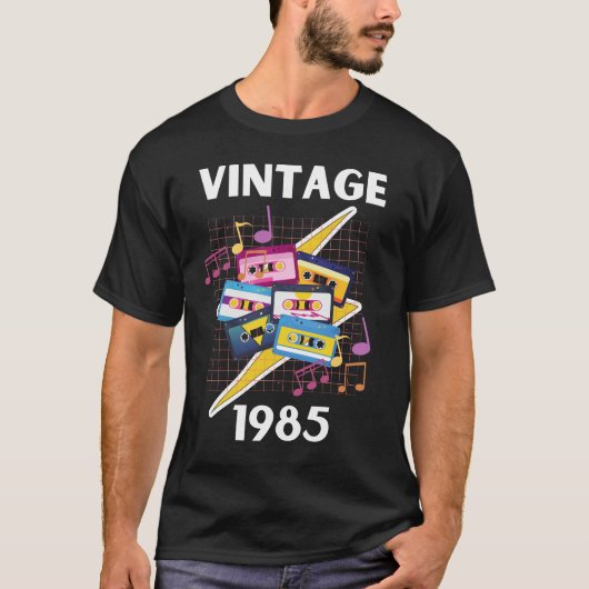 VINTAGE 1985 T-SHIRT (Voorkant)