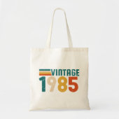 VINTAGE 1985 TOTE BAG (Voorkant)