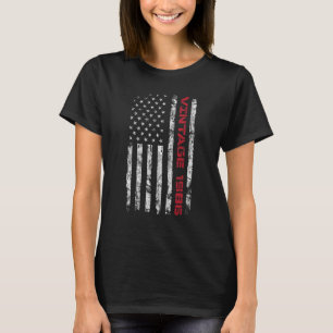 Vintage 1986 37e geboortedag 37 jaar oude Amerikaa T-shirt