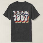 Vintage 1987 t-shirt (Design voorkant)