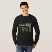 Vintage 1988 Cassette T-shirt (Voorkant volledig)
