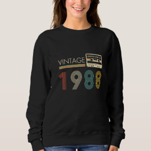Vintage 1988 Cassette Trui