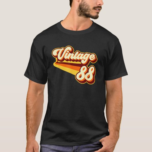 Vintage 1988 t-shirt (Voorkant)
