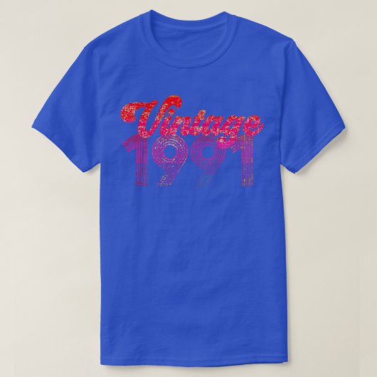 Vintage 1991 2 t-shirt (Design voorkant)