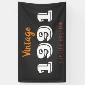 Vintage 1991 Limited Edition Gift Banner – Retro (Verticaal)