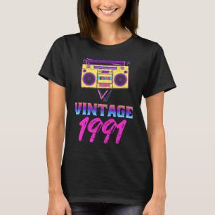 Vintage 1991 Op 30 jaar na 1991 T-shirt
