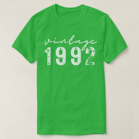 Vintage 1992 19 t-shirt (Design voorkant)