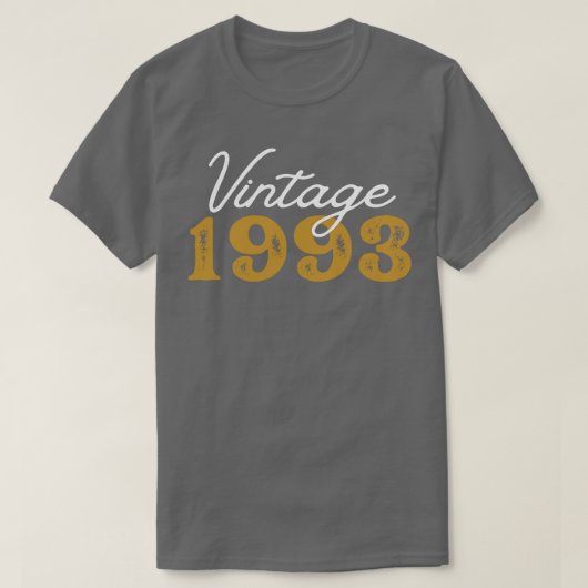 Vintage 1993 20 t-shirt (Design voorkant)