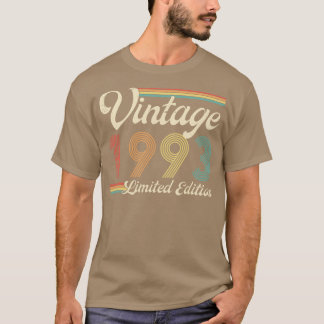 Vintage 1993 Limited Edition 30 jaar oud T-shirt