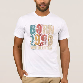 Vintage 1993 Limited Edition – Retro 33e Verjaarda T-shirt