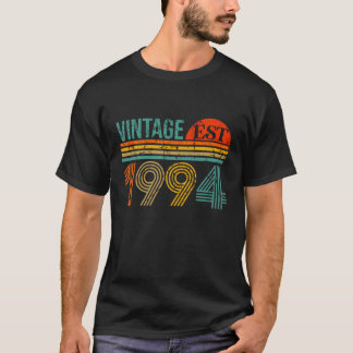 Vintage 1994 gemaakt in 30 jaar 30 zijn t-shirt