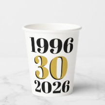 Vintage 1996 Milestone 30e verjaardag